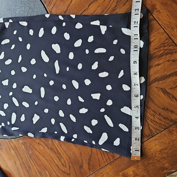 Wilfred Navy Blue Faun Wide Leg Cropped Pants L - Picture 14 of 15